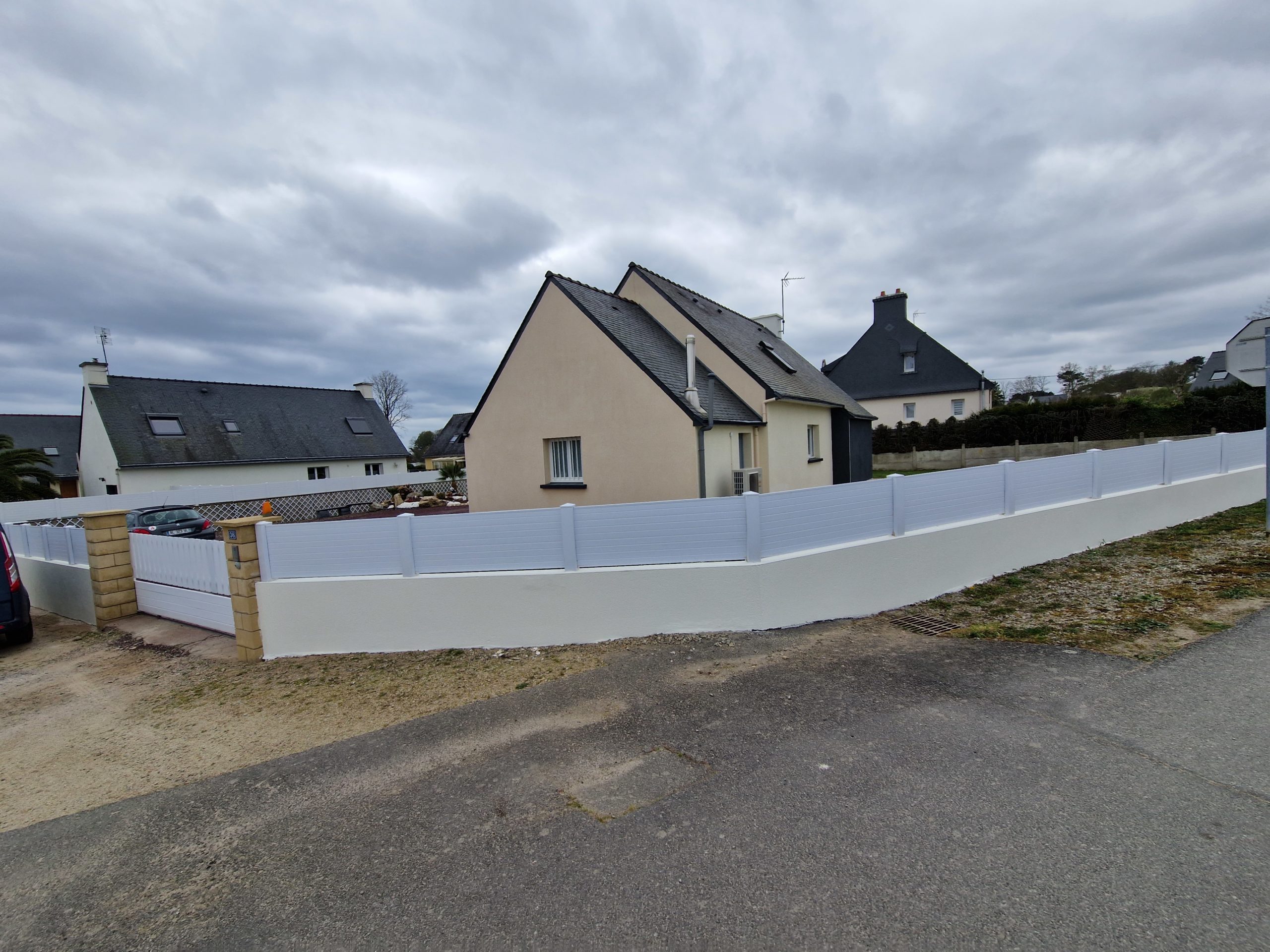 RENOVATION MURET PLESCOP 56890