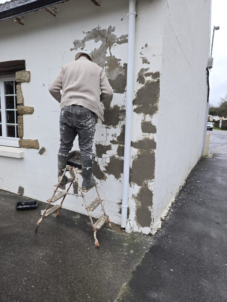 RENOVATION FACADES CAMPING CARNAC