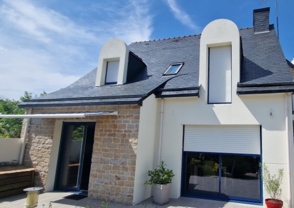 Ravalement de façades Herbignac - Façade après chantier